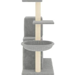 vidaXL Productos Para Mascotas-Rascador para gatos con postes de sisal 83 cm