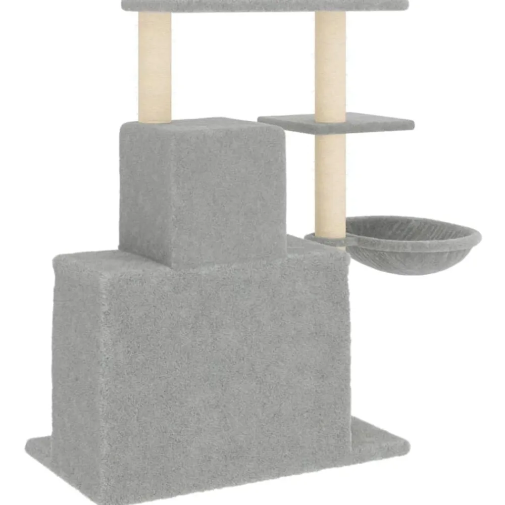 vidaXL Productos Para Mascotas-Rascador para gatos con postes de sisal 83 cm