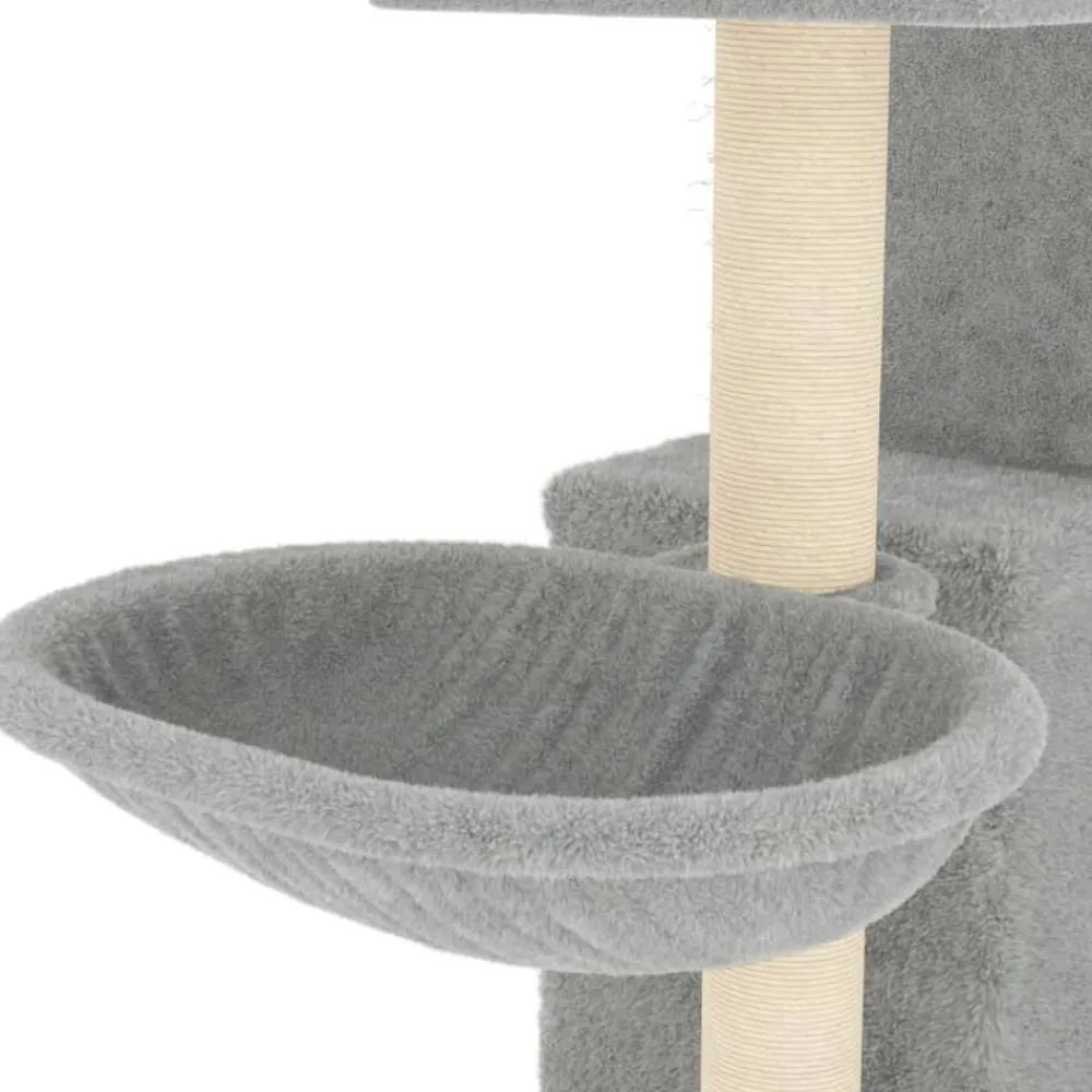 vidaXL Productos Para Mascotas-Rascador para gatos con postes de sisal 83 cm