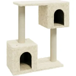 vidaXL Productos Para Mascotas-Rascador para gatos con postes de sisal 60 cm