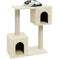 vidaXL Productos Para Mascotas-Rascador para gatos con postes de sisal 60 cm