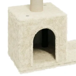 vidaXL Productos Para Mascotas-Rascador para gatos con postes de sisal 60 cm