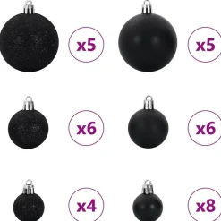 vidaXL Árbol de Navidad artificial con 150 LED 120 cm PE y PVC White Hot