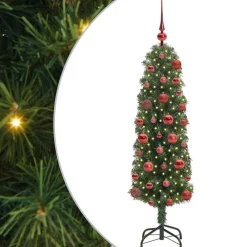 vidaXL Árbol de Navidad artificial 120 cm PVC, Acero y Plástico Verde Online