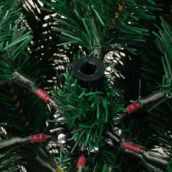 vidaXL Árbol de Navidad artificial Verde 150 cm PVC, Metal y Plástico New
