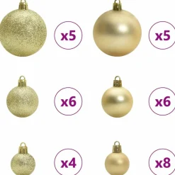 vidaXL Árbol de Navidad artificial Verde 150 cm PVC, Metal y Plástico New