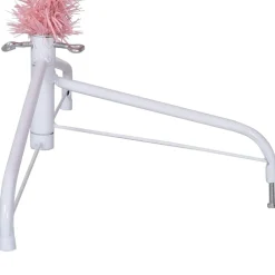 vidaXL Árbol de Navidad Artificial Preiluminado 180 cm PVC Rosa