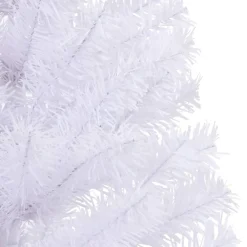vidaXL Decoración-Árbol de Navidad artificial con 150 LED 120 cm PVC y Acero