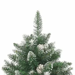 vidaXL Árbol de Navidad artificial Verde 120 cm PVC, Plástico y Acero Online