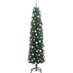 vidaXL Árbol de Navidad artificial 180 cm PVC, Acero y Plástico Verde Online