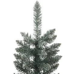 vidaXL Árbol de Navidad artificial Verde 120 cm PVC, Plástico y Acero Outlet