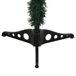 vidaXL Árbol de Navidad artificial Verde 150 cm PVC y acero Discount