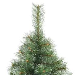 vidaXL Árbol de Navidad artificial plegable cubierto de nieve Verde y verde Outlet