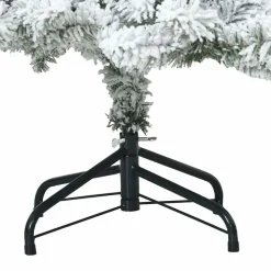 vidaXL Árbol de Navidad artificial con ramas articuladas 150 cm White Outlet