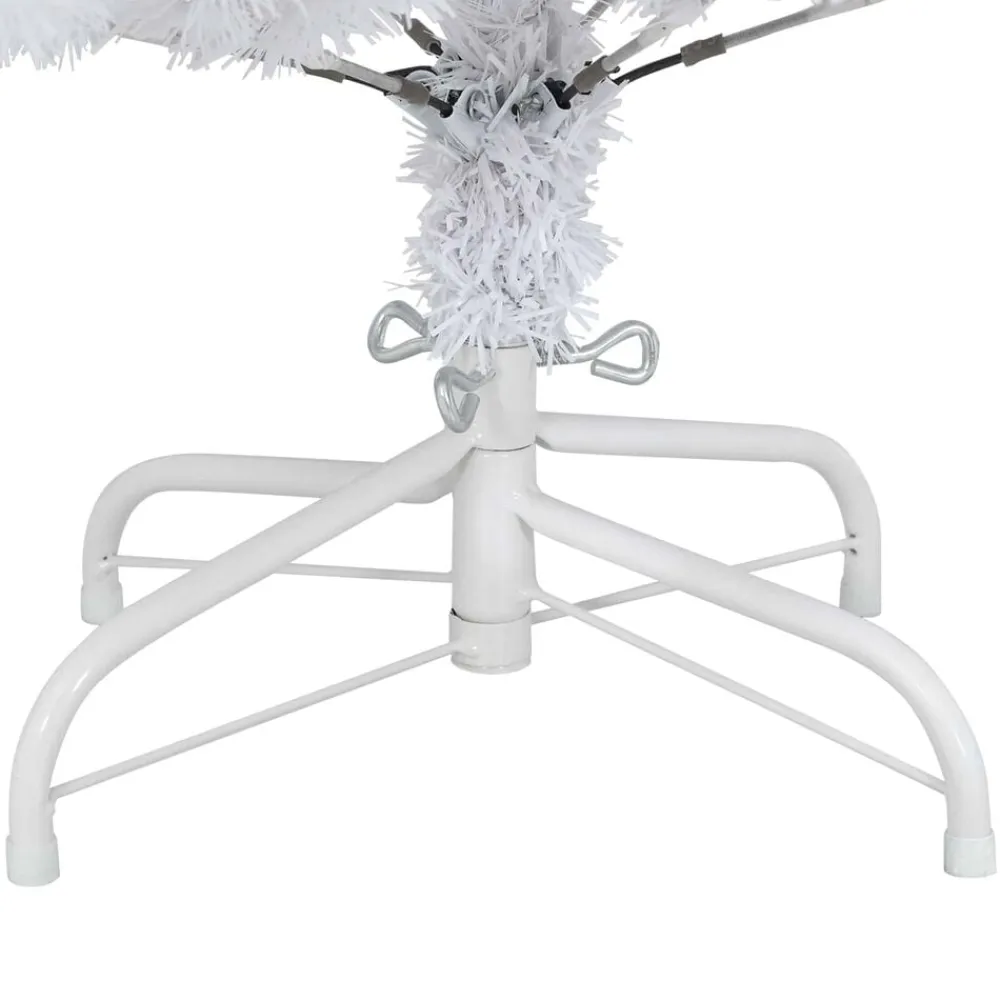 vidaXL Árbol de Navidad artificial con ramas articuladas 120 cm Lila