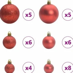 vidaXL Árbol de Navidad con 150 LED con soporte 120 cm PVC Rosa Online