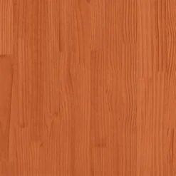 vidaXL Decoración-Árbol de Navidad de adorno madera maciza pino marrón cera 49 cm