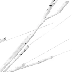 vidaXL Árbol de Navidad LED blanco cálido sauce interior exterior 2,2m Blanco c&aacute;lido Outlet