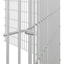 vidaXL Productos Para Mascotas-Recinto animales corral 12 paneles hierro galvanizado 54x60 cm