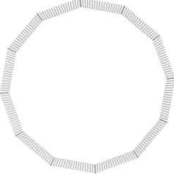 vidaXL Productos Para Mascotas-Recinto animales corral 12 paneles hierro galvanizado 54x60 cm