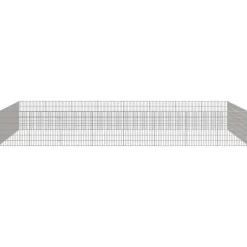 vidaXL Productos Para Mascotas-Recinto corral animales 24 paneles hierro galvanizado 54x60 cm