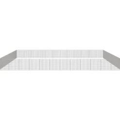 vidaXL Productos Para Mascotas-Recinto corral animales 48 paneles hierro galvanizado 54x60 cm