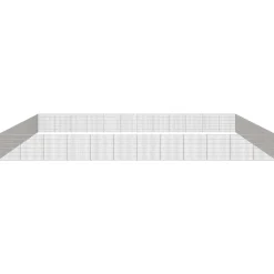 vidaXL Productos Para Mascotas-Recinto corral animales 48 paneles hierro galvanizado 54x60 cm