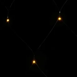 vidaXL Red de luces de Navidad 204 LED blanco cálido 3x2 m Blanco c&aacute;lido Best