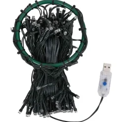 vidaXL Red de luces de árbol de Navidad 150 LEDs 150 cm Azul Sale