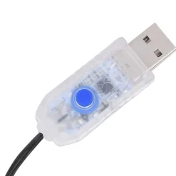 vidaXL Red de luces de árbol de Navidad 150 LEDs 150 cm Azul Sale