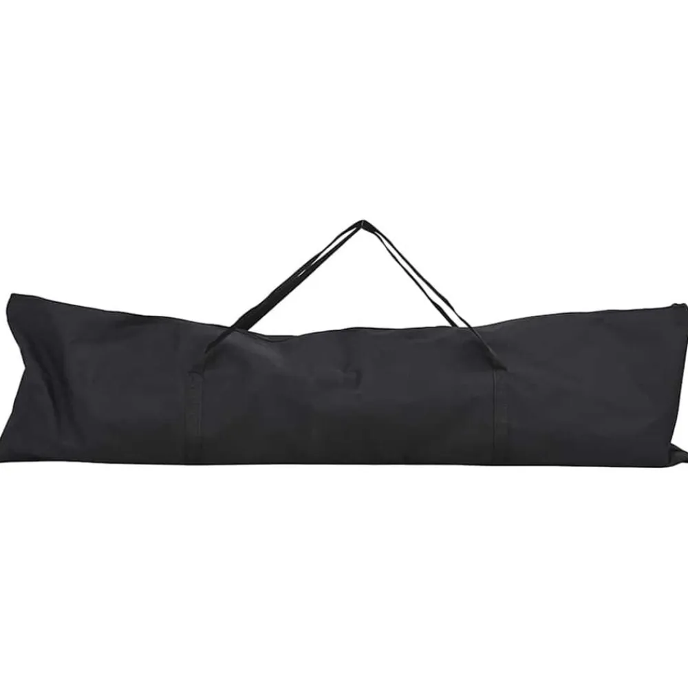 vidaXL Red de práctica de béisbol Negro 214,5 x 89,5 x 181 cm Clearance