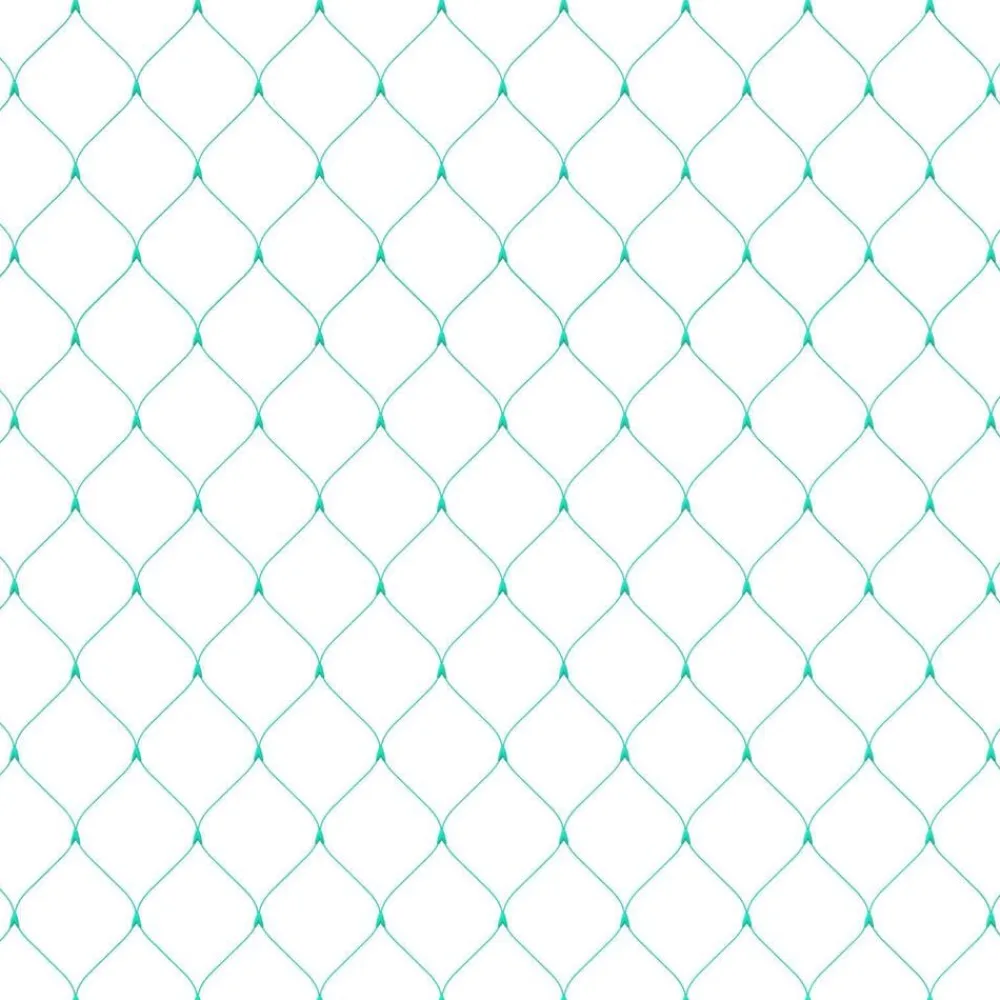 vidaXL Red de protección para aves Verde 2 x 5 m Polietileno Discount