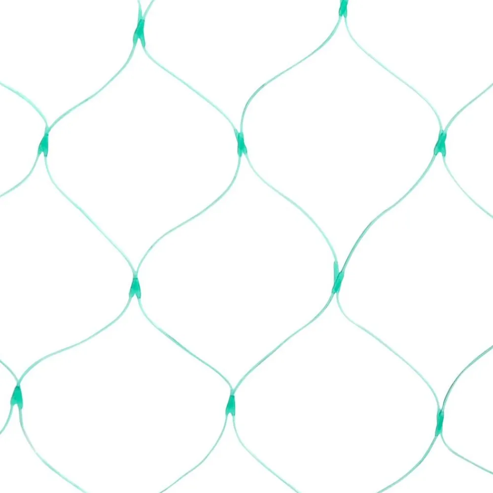 vidaXL Red de protección para aves Verde 2 x 5 m Polietileno Discount