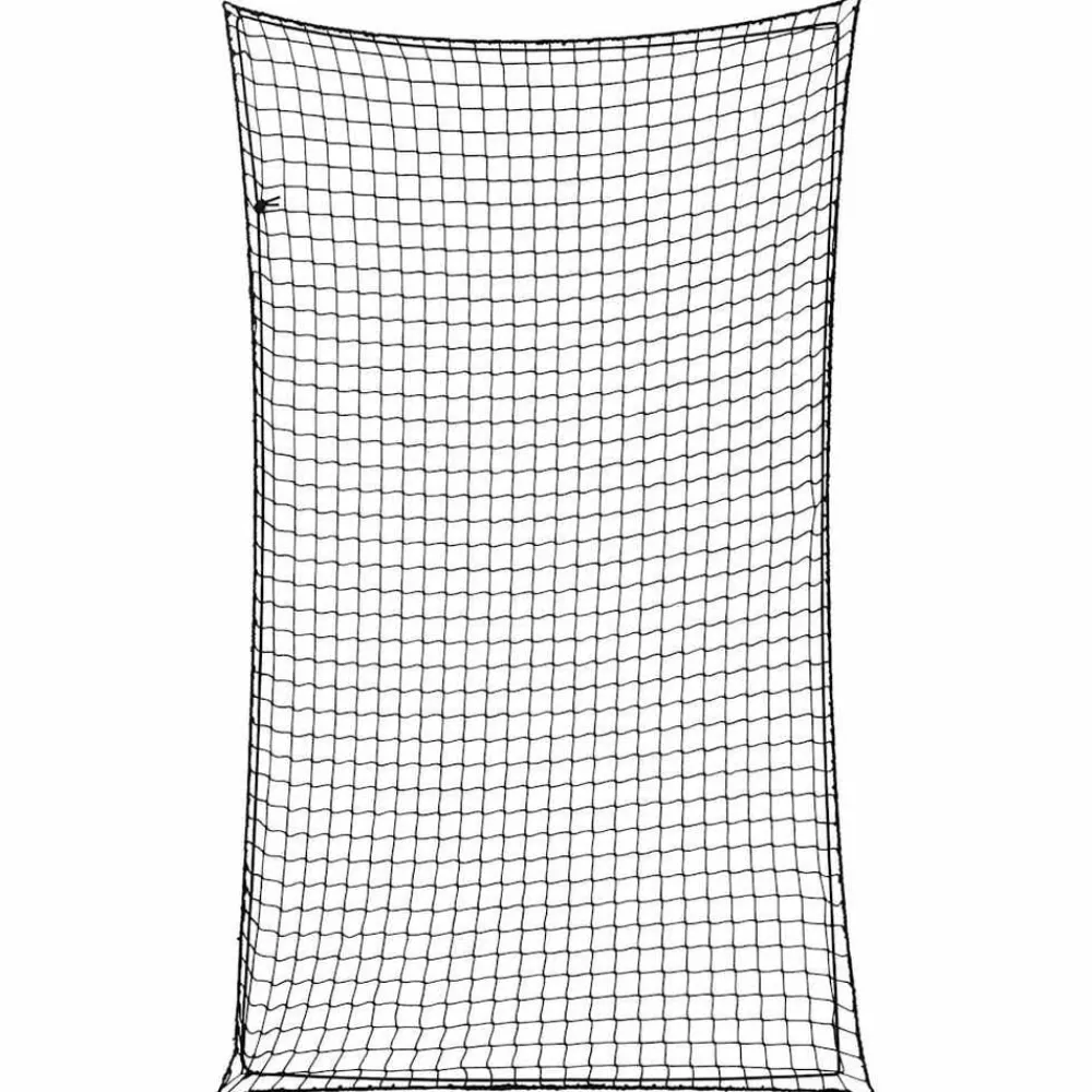 vidaXL Red de remolque con cuerda elástica PP 2,1x1,25 m Negro Discount