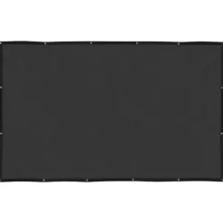 vidaXL Red para remolque HDPE 1,5x2,7 m Negro Hot