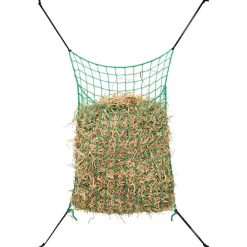 vidaXL Agricultura-Redes para heno 2 uds rectangulares 0,9x1 m PP