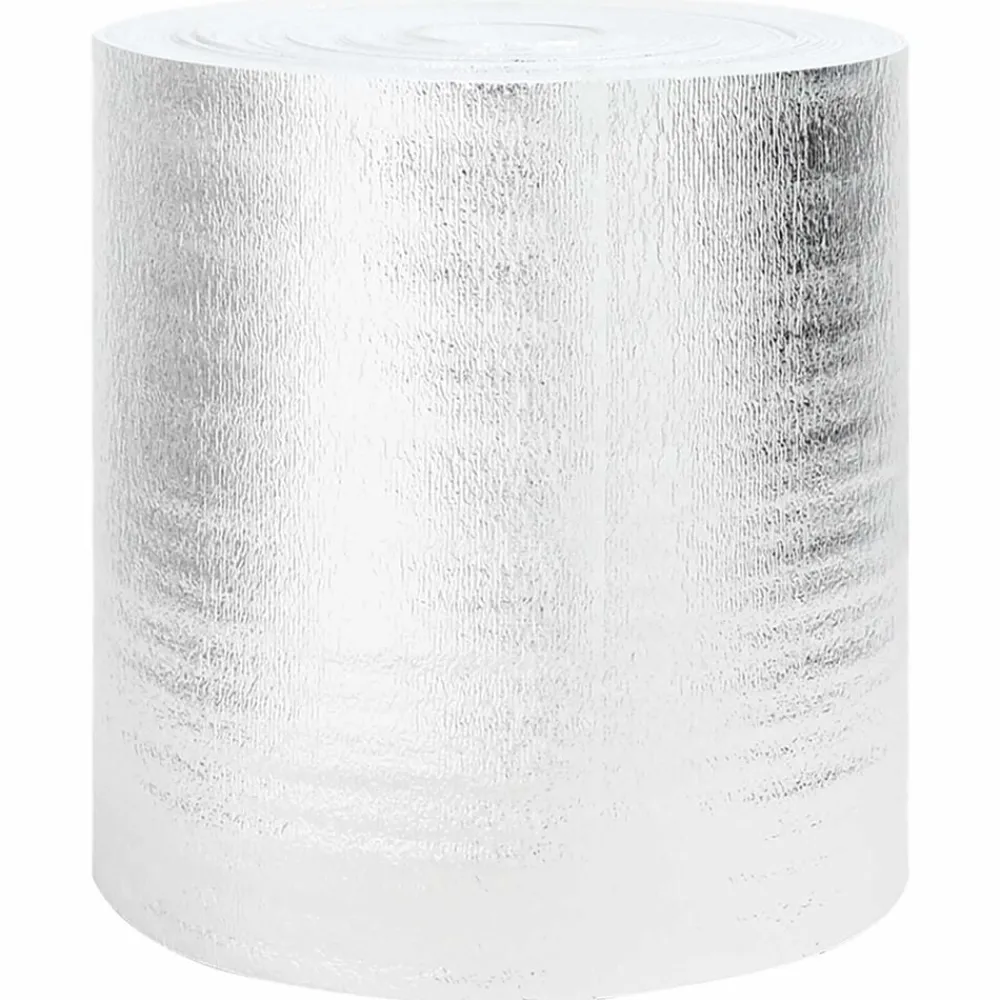 vidaXL Accesorios Para Electrodomésticos-Reflector de calor para radiador Plateado 5 x 0,5 m Polietileno
