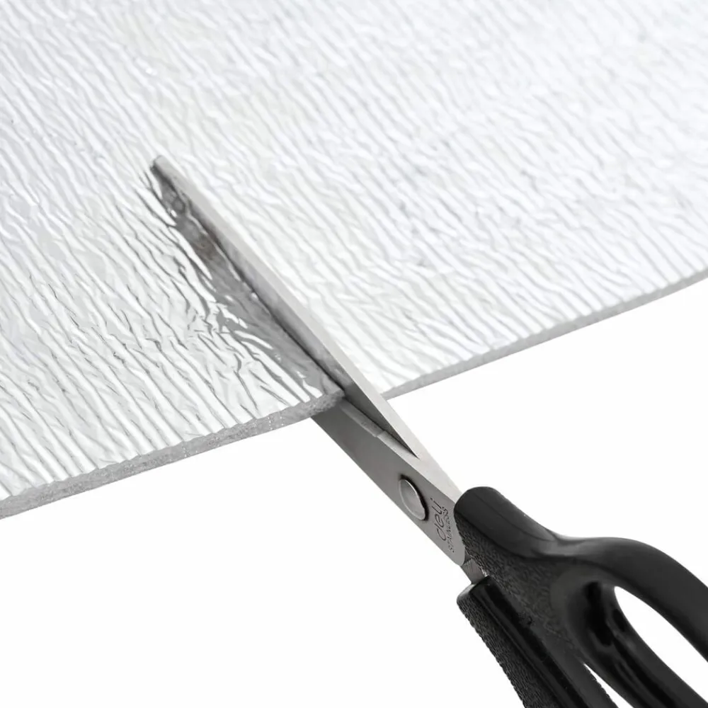vidaXL Accesorios Para Electrodomésticos-Reflector de calor para radiador Plateado 5 x 0,5 m Polietileno