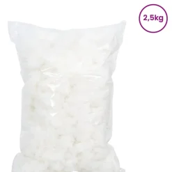 vidaXL Arte Y Ocio-Relleno de Fibra 2,5 kg Poliéster