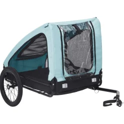 vidaXL Productos Para Mascotas-Remolque de bicicleta para mascotas