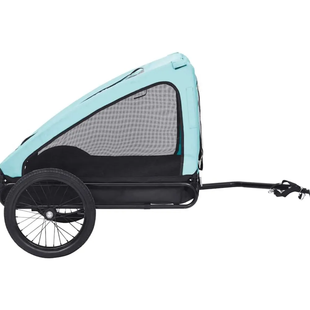 vidaXL Productos Para Mascotas-Remolque de bicicleta para mascotas