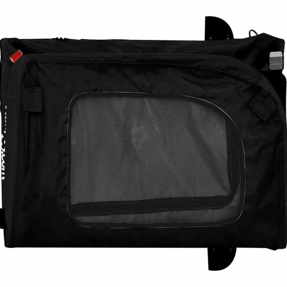 vidaXL Productos Para Mascotas-Remolque de bicicleta para mascotas 124,5 x 63,5 x 53 cm
