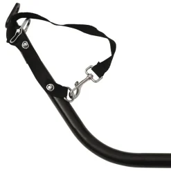 vidaXL Remolque para bicicleta hierro negro y 30 kg Verde Best