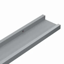 vidaXL Estanterías-Repisa para marcos de fotos 2 uds MDF 40x9x3 cm