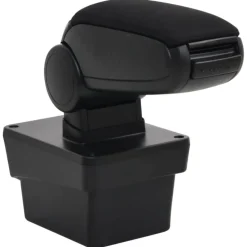 vidaXL Piezas Y Accesorios Para Vehículos-Reposabrazos para coche ABS negro 17x40x(31-49) cm