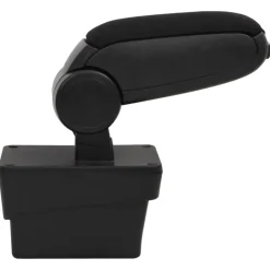 vidaXL Piezas Y Accesorios Para Vehículos-Reposabrazos para coche ABS negro 17x40x(31-49) cm