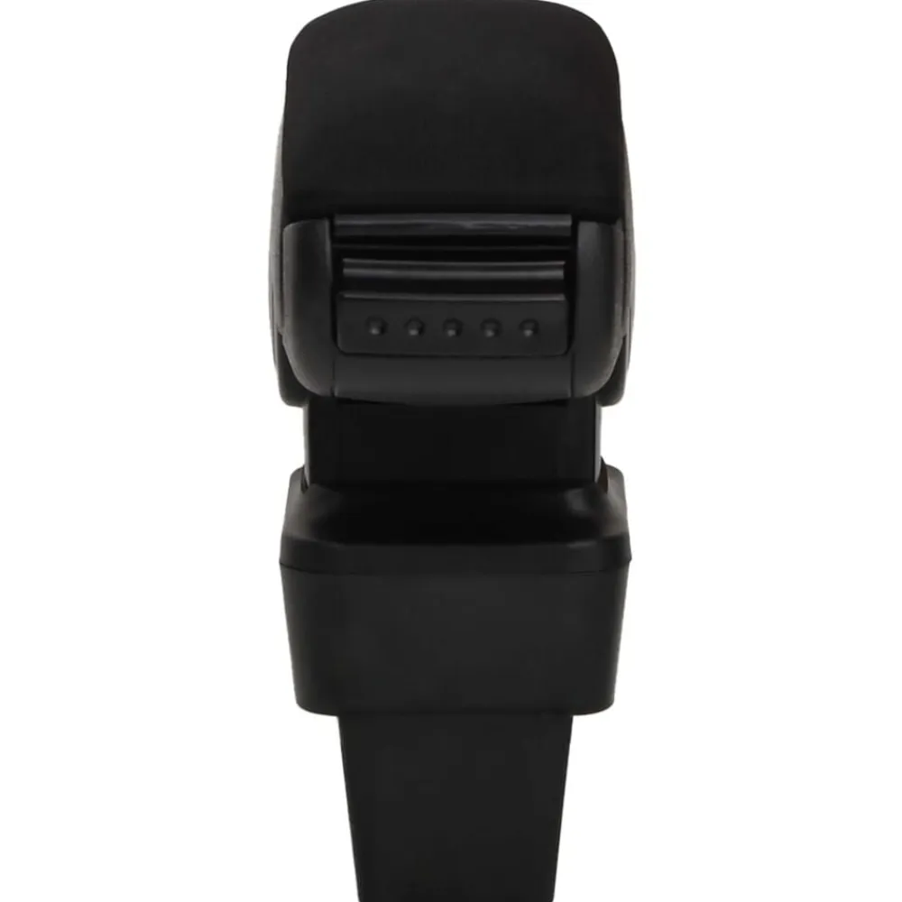 vidaXL Piezas Y Accesorios Para Vehículos-Reposabrazos para coche ABS negro 13x34x(33-46) cm