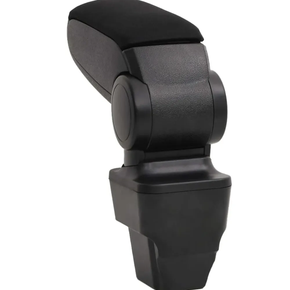 vidaXL Piezas Y Accesorios Para Vehículos-Reposabrazos para coche ABS negro 13x34x(33-46) cm