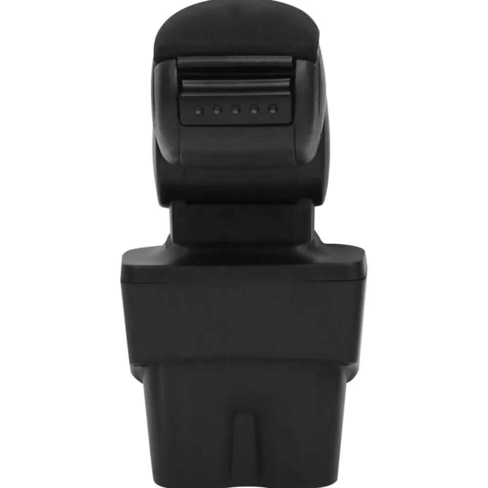 vidaXL Piezas Y Accesorios Para Vehículos-Reposabrazos para coche ABS negro 17x32x(35,5-52) cm
