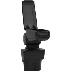 vidaXL Piezas Y Accesorios Para Vehículos-Reposabrazos para coche ABS negro 17x32x(35,5-52) cm